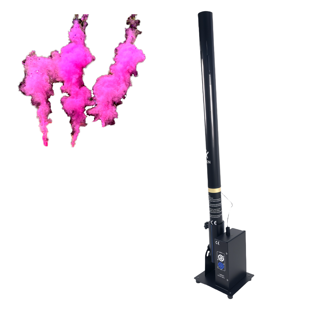 Confetti Cannon Tube - Peluncur Konfeti Elektrik Remote Control Single
