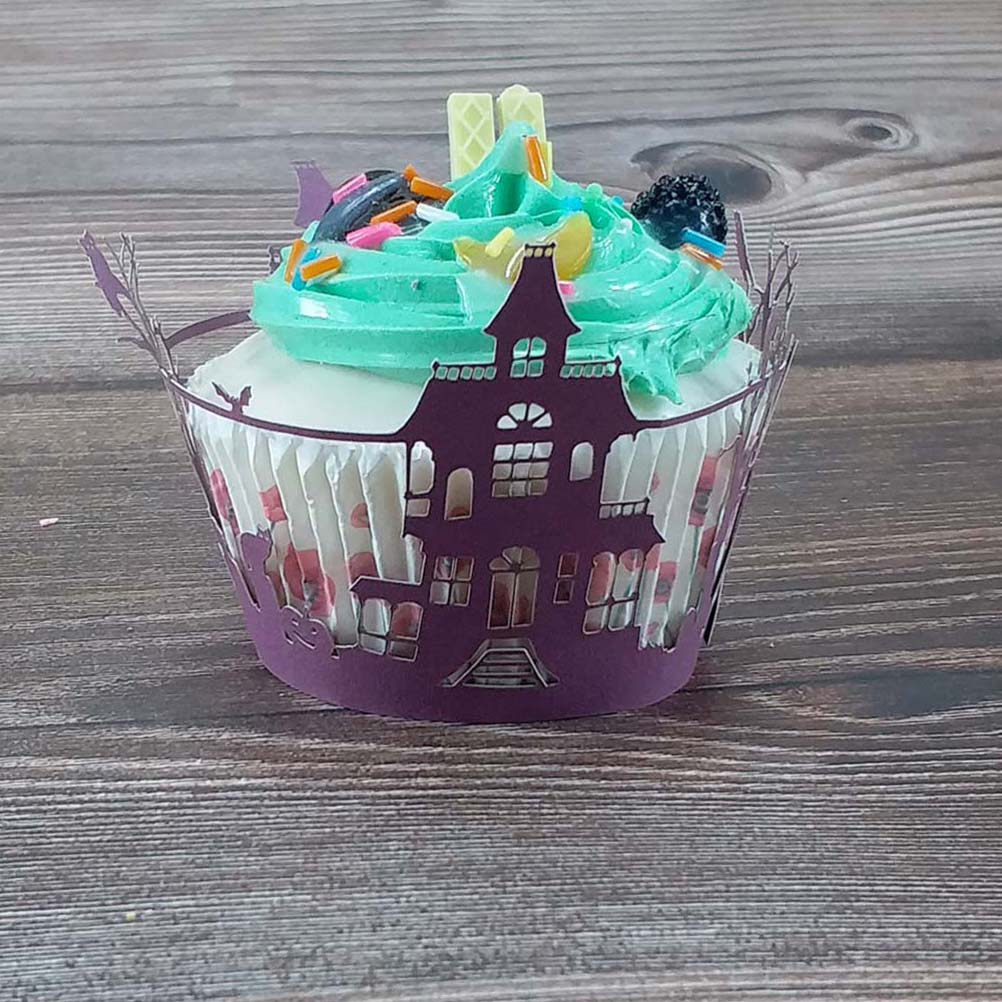 Plastic Cup 50Pcs - 50 Buah Pembungkus Kue Pernikahan Desain