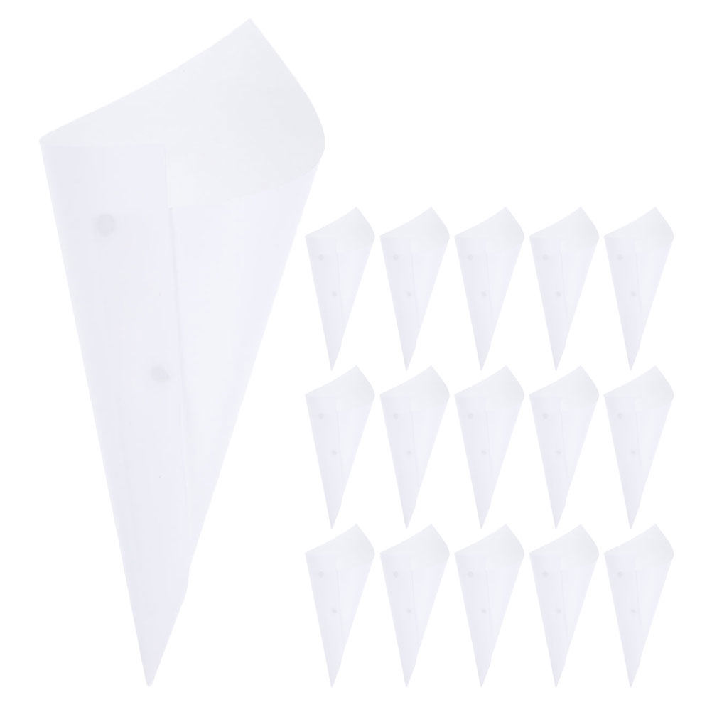 Cotton Candy Cone - 25 Buah Tempat Buket Bunga Kerucut