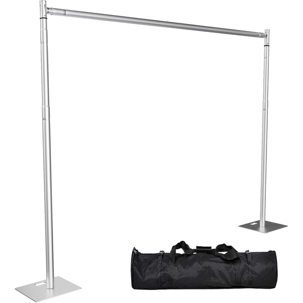 Photo Booth Frame - Kit Stand Backdrop Heavy Duty 10x10ft