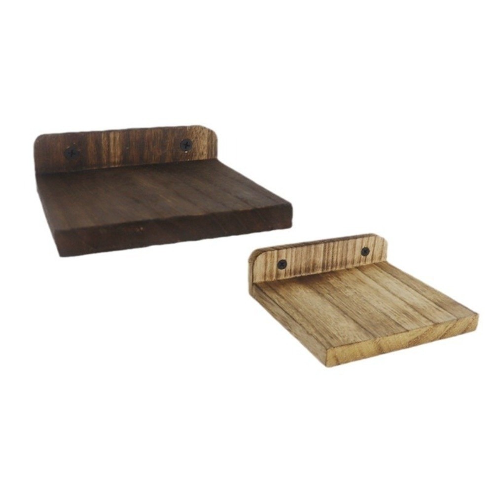 4 Buah Rak Kayu Kecil Mengamba - Flower Wall Panel ulasan dan harga