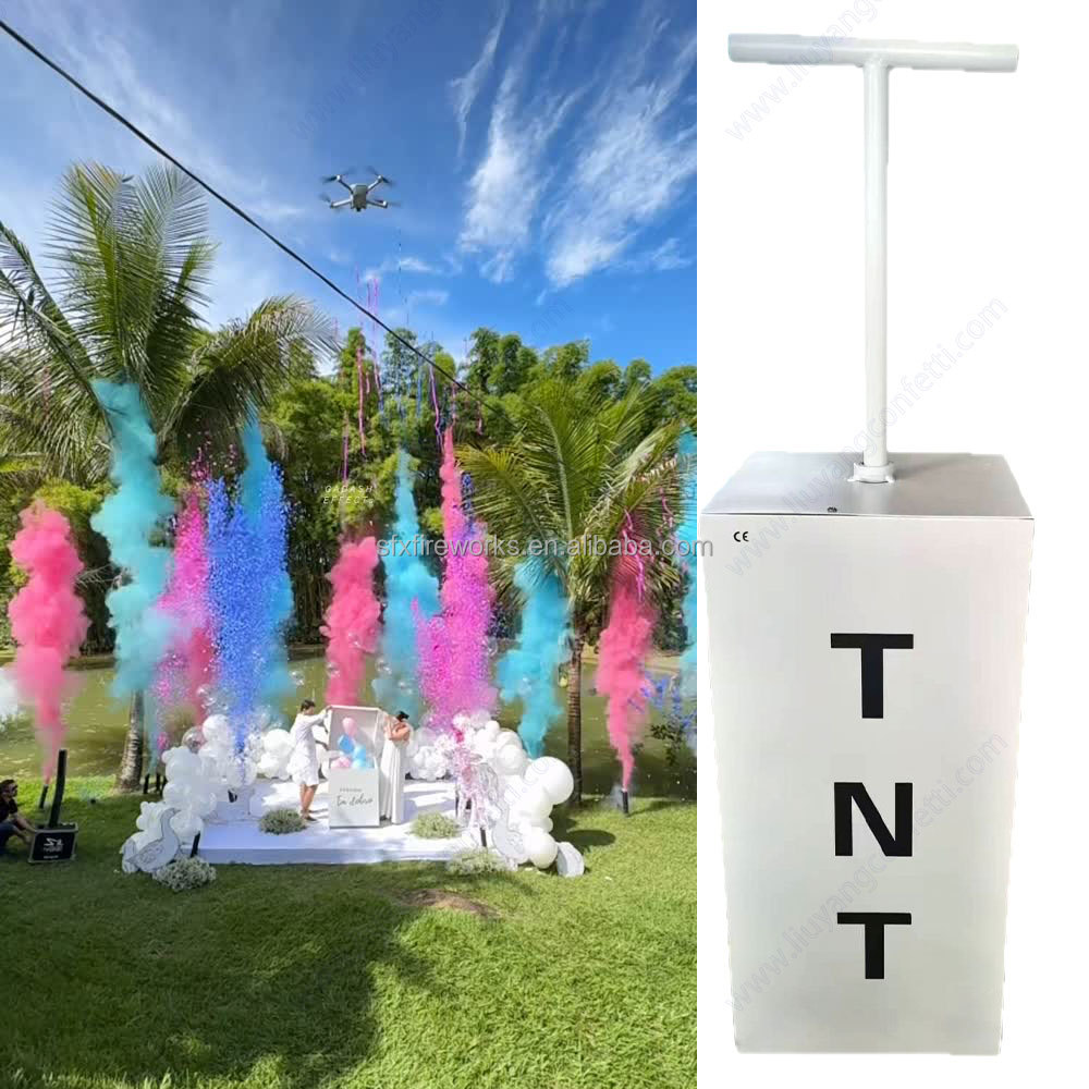 Mesin Sembur Asap Pengungkap J - Confetti Cannon Tube ulasan dan harga