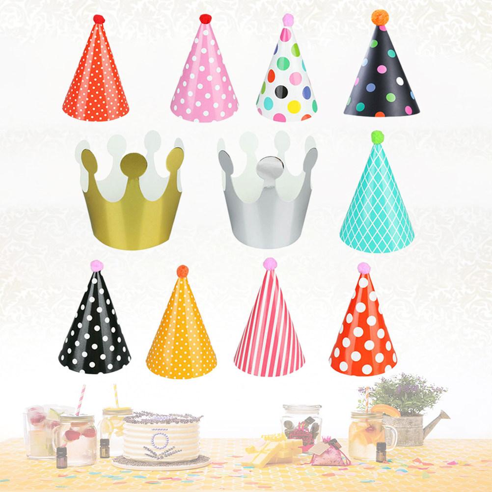 11 Buah Topi Kerucut Pesta Ula - Party Hat Cone ulasan dan harga