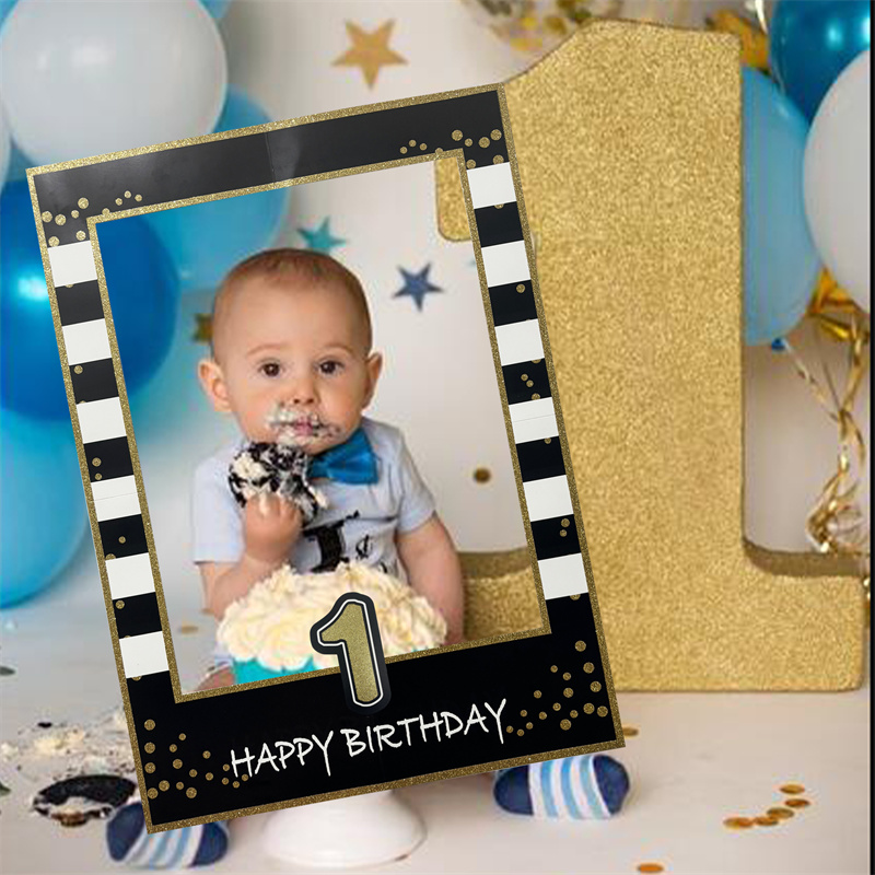 1 buah 1-30 tahun prop Booth f - Photo Booth Frame ulasan dan harga