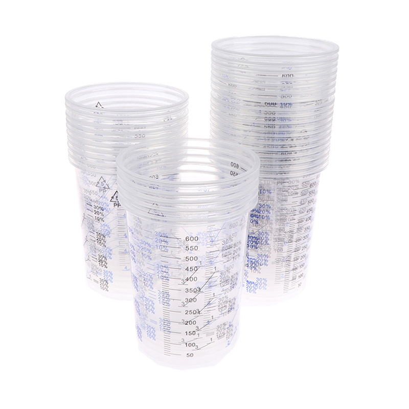 Cangkir plastik 600ml, 10/50 b - Plastic Cup 50Pcs ulasan dan harga