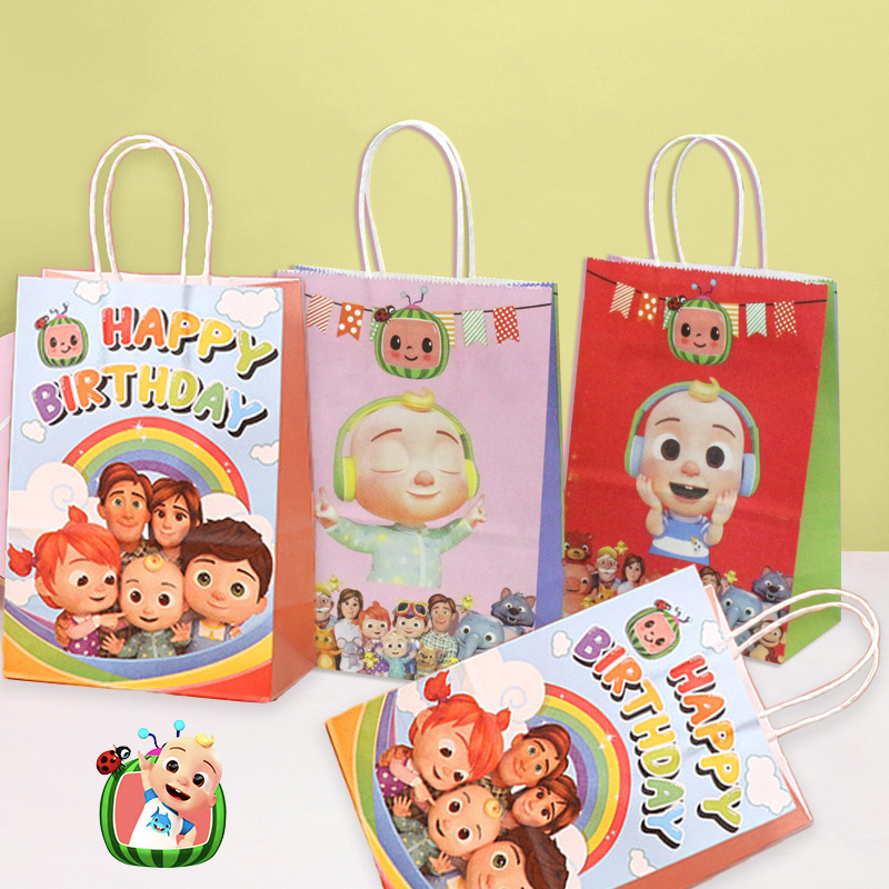 Set Tas Hadiah Pesta Cocomelon - Party Favor Bag ulasan dan harga