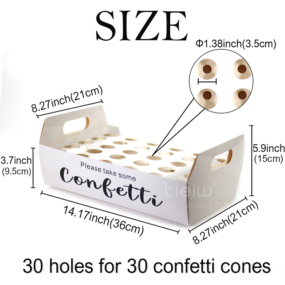 Confetti tempat kerucut konfet - Cotton Candy Cone ulasan dan harga