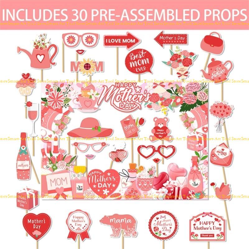 E1PB Props Fotografi Hari deng - Photo Booth Frame ulasan dan harga
