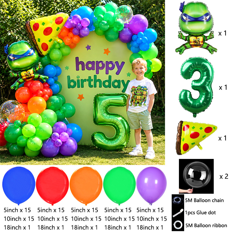 Rangkaian Balon Karakter Kartu - Balloon Arch Kit ulasan dan harga