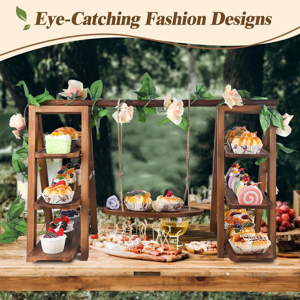 Rak Kue 3 Tingkat dengan Ayuna - Cupcake Stand Tier ulasan dan harga