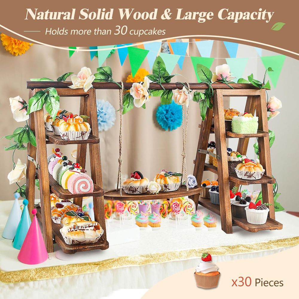 Rak Kue 3 Tingkat dengan Ayuna - Cupcake Stand Tier ulasan dan harga