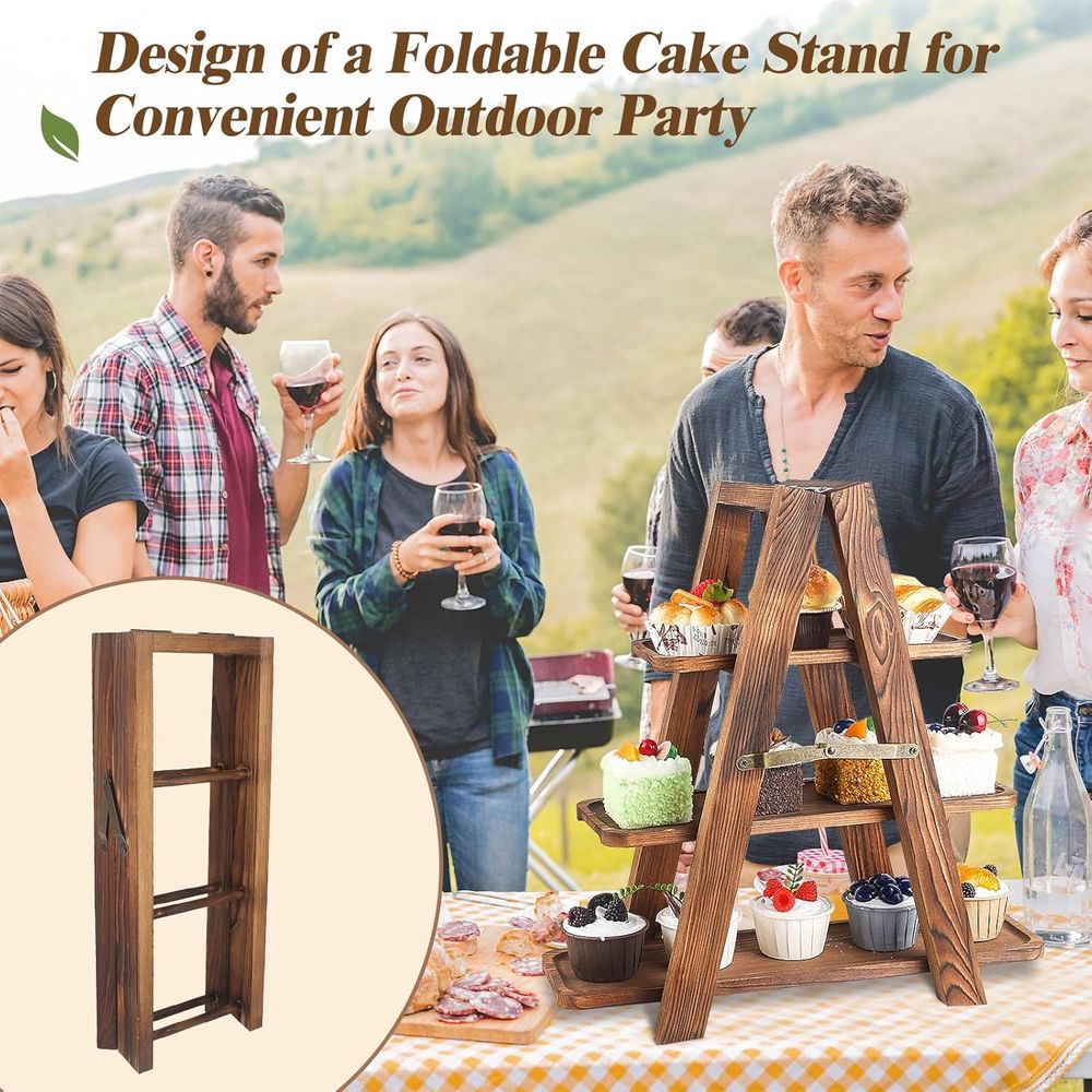Rak Kue 3 Tingkat dengan Ayuna - Cupcake Stand Tier ulasan dan harga
