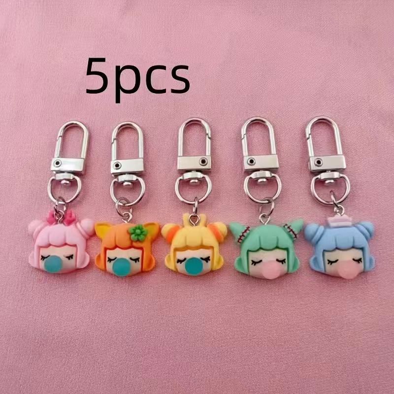 5 buah gantungan kunci resin b - Party Favor Bag ulasan dan harga