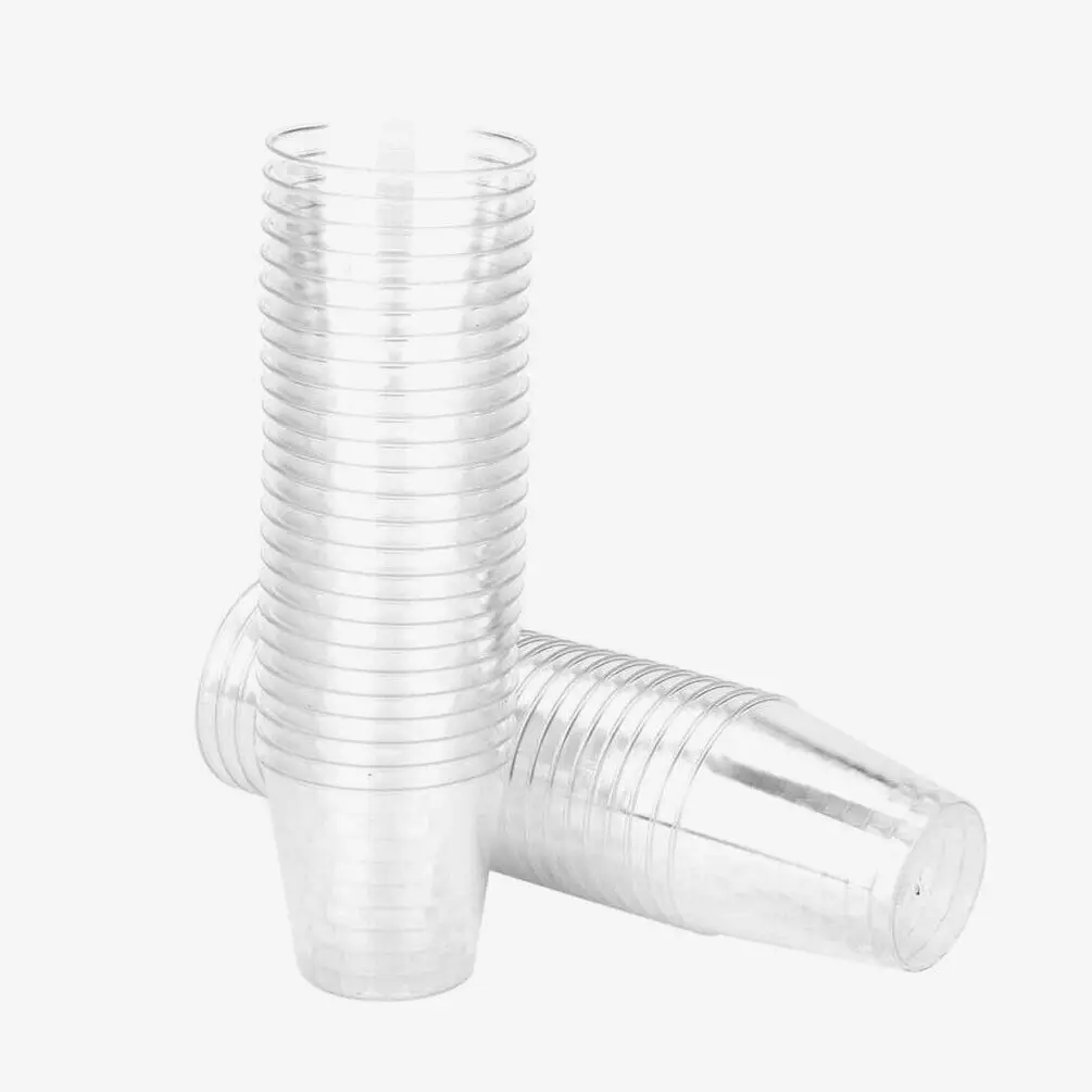 Pemegang Tumbler Shot sekali p - Plastic Cup 50Pcs ulasan dan harga