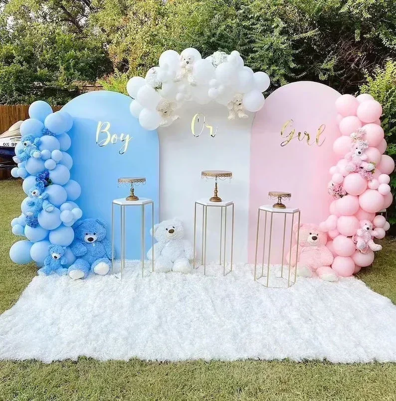 Dudukan LATAR BELAKANG Portabe - Balloon Arch Kit ulasan dan harga